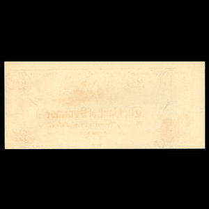 Canada, Bank of Montreal, 1 dollar : 1852