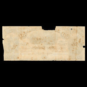 Canada, Bank of Montreal, 20 dollars : 1861