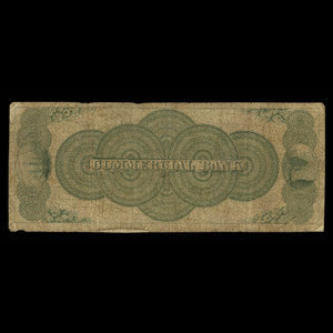 Canada, Commercial Bank of New Brunswick, 1 dollar : November 1, 1860