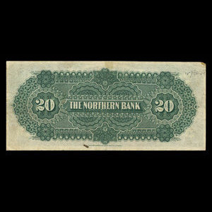 Canada, Northern Bank, 20 dollars : November 1, 1905