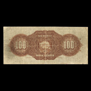 Canada, Bank of Nova Scotia, 100 dollars : January 3, 1911