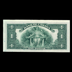 Canada, Bank of Canada, 1 dollar : 1935