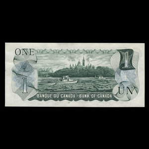 Canada, Bank of Canada, 1 dollar : 1973