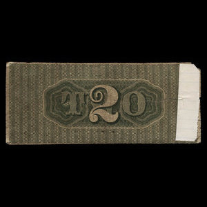 Canada, Bank of Upper Canada (York), 2 dollars : July 2, 1859