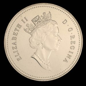 Canada, Elizabeth II, 50 cents : 1990