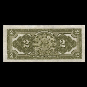 Canada, Dominion of Canada, 2 dollars : January 2, 1914