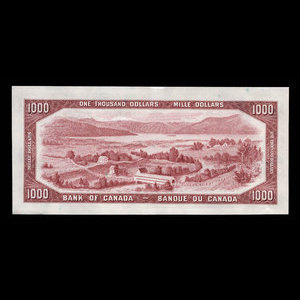Canada, Bank of Canada, 1,000 dollars : 1954