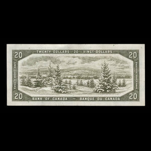 Canada, Bank of Canada, 20 dollars : 1954