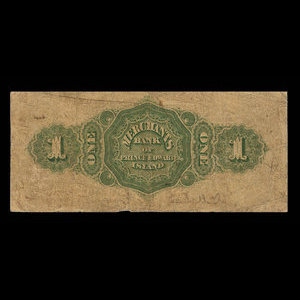 Canada, Merchants Bank of Prince Edward Island, 1 dollar : November 6, 1871