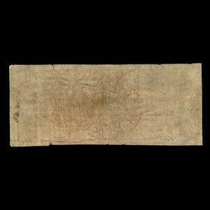 Canada, City Bank (Montreal), 1 dollar : January 2, 1850