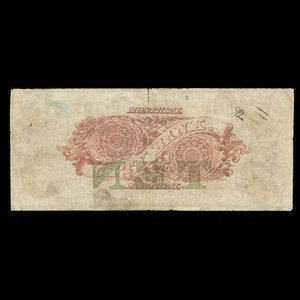 Canada, City Bank (Montreal), 10 dollars : January 1, 1857