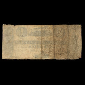 Canada, Farmers Bank of St. Johns, 1 dollar : December 5, 1837