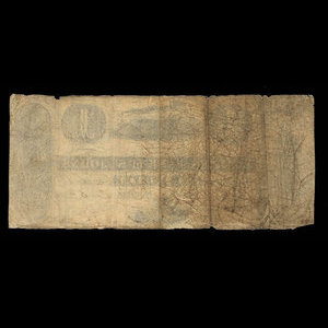 Canada, Farmers Bank of St. Johns, 1 dollar : December 5, 1837