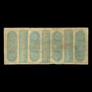 Canada, Union Bank of Montreal, 50 dollars : January 1, 1840