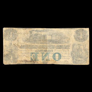 Canada, Bank of Upper Canada (York), 1 dollar : January 2, 1851