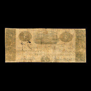 Canada, Bank of Upper Canada (York), 5 dollars : January 2, 1830