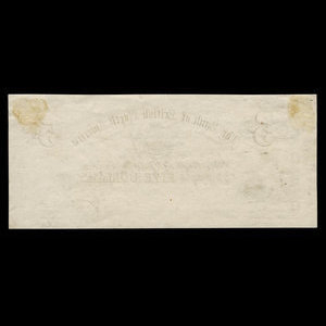Canada, Bank of British North America, 5 dollars : May 1, 1871
