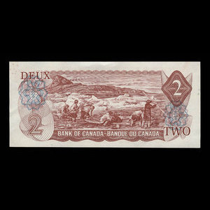 Canada, Bank of Canada, 2 dollars : 1974