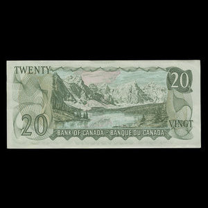 Canada, Bank of Canada, 20 dollars : 1969