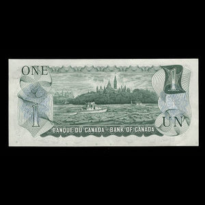 Canada, Bank of Canada, 1 dollar : 1973