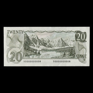 Canada, Bank of Canada, 20 dollars : 1979