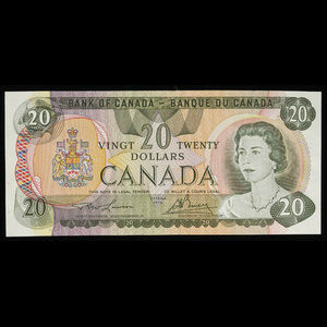 Canada, Bank of Canada, 20 dollars : 1979