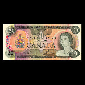 Canada, Bank of Canada, 20 dollars : 1979