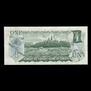 Canada, Bank of Canada, 1 dollar : 1973