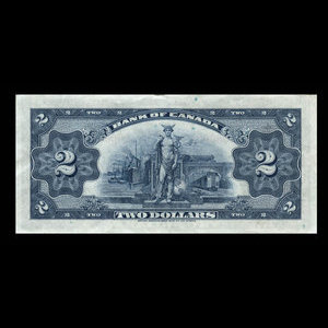 Canada, Bank of Canada, 2 dollars : 1935