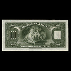 Canada, Bank of Canada, 1,000 dollars : 1935