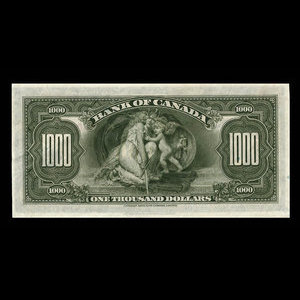 Canada, Bank of Canada, 1,000 dollars : 1935