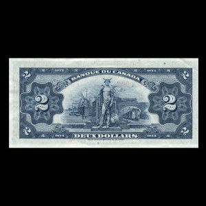 Canada, Bank of Canada, 2 dollars : 1935