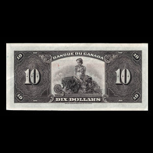 Canada, Bank of Canada, 10 dollars : 1935