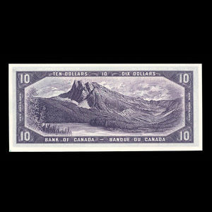 Canada, Bank of Canada, 10 dollars : 1954