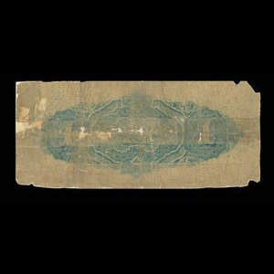 Canada, Mechanics Bank (Montreal), 4 dollars : June 1, 1872