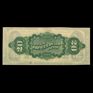Canada, Bank of Prince Edward Island, 20 dollars : January 1, 1872