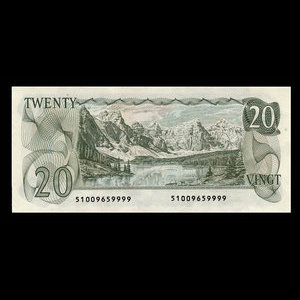 Canada, Bank of Canada, 20 dollars : 1979