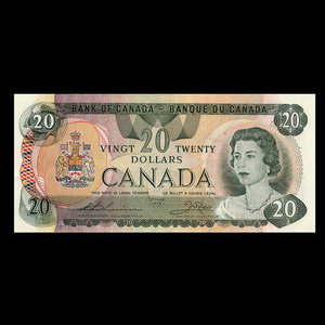 Canada, Bank of Canada, 20 dollars : 1979