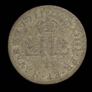 France, Louis XIV, mousquetaire (30 deniers) : 1711