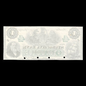 Canada, Stadacona Bank, 4 dollars : April 2, 1874