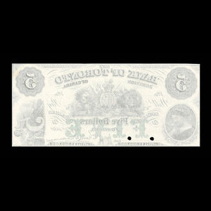 Canada, Bank of Toronto (The), 5 dollars : July 1, 1880