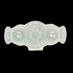 Canada, Union Bank of Halifax, 5 dollars : June 1, 1870