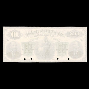 Canada, Western Bank of Canada, 10 dollars : October 2, 1882