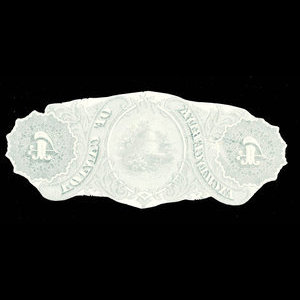 Canada, Exchange Bank of Canada, 4 dollars : October 1, 1872