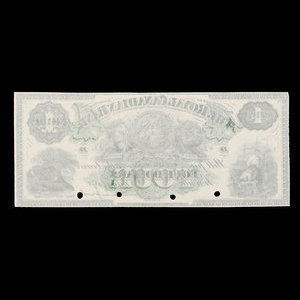 Canada, Royal Canadian Bank, 4 dollars : July 1, 1870