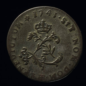 France, Louis XV, 2 sous : 1741