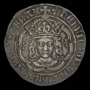 England, Henry VII, 1 groat : 1505