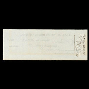 Canada, Bank of British North America, 700 dollars : December 16, 1868
