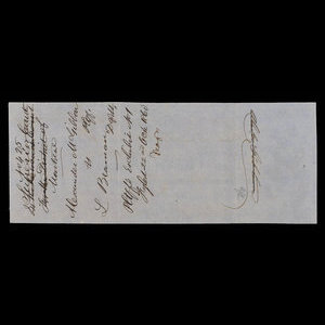 Canada, Bank of Montreal, 213 dollars : May 8, 1860
