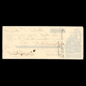 Canada, Bank of Montreal, 2,041 dollars, 93 cents : June 8, 1863